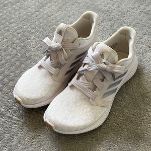 Adidas Edge Lux Bounce Orchid & Silver Sneakers - Size 7